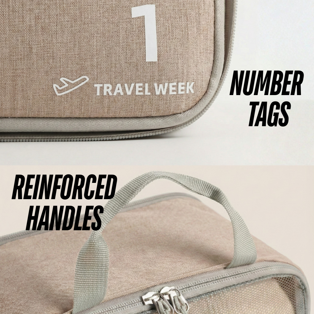 Compression Packing Cubes (Set of 6pcs)