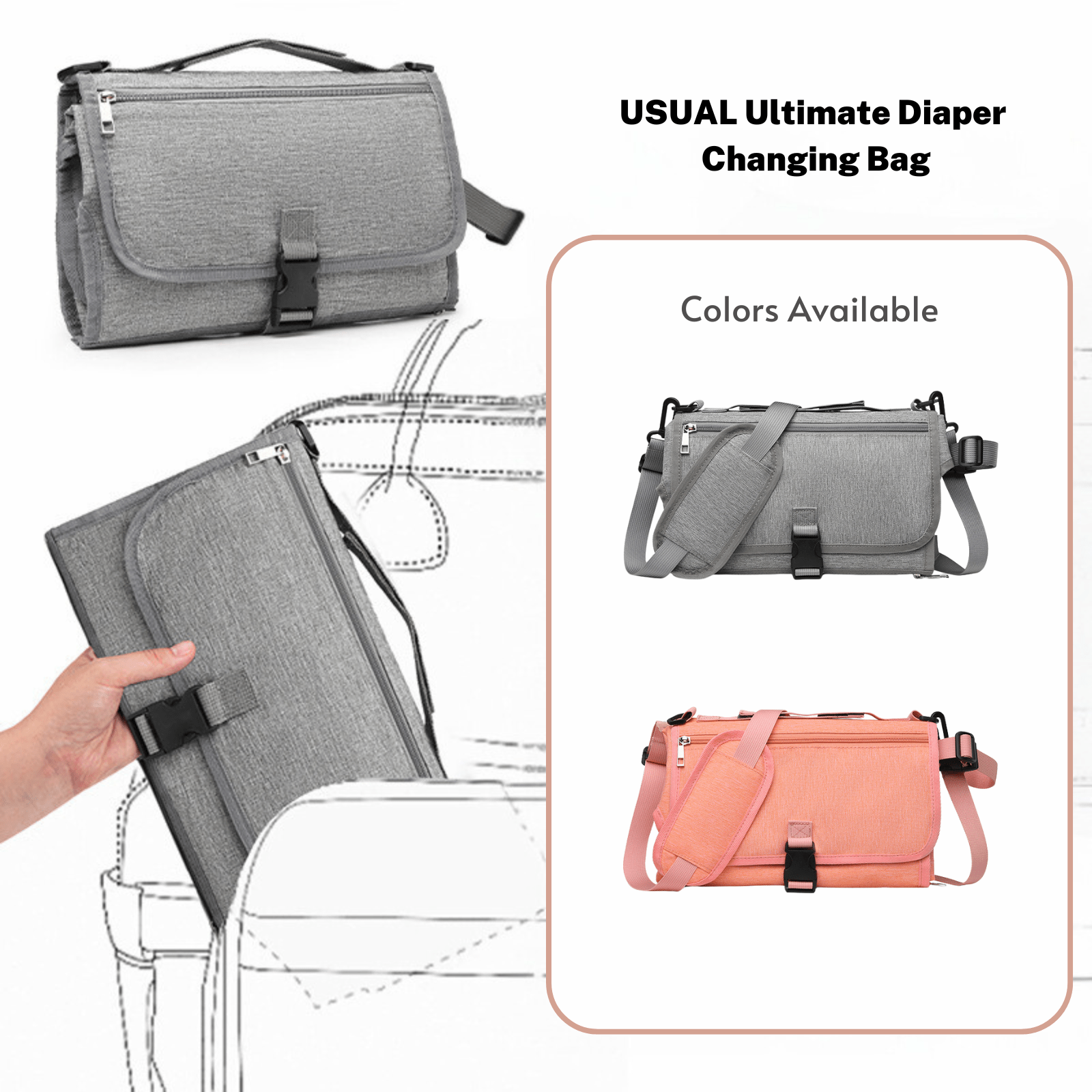 Ultimate Diaper Changing Bag