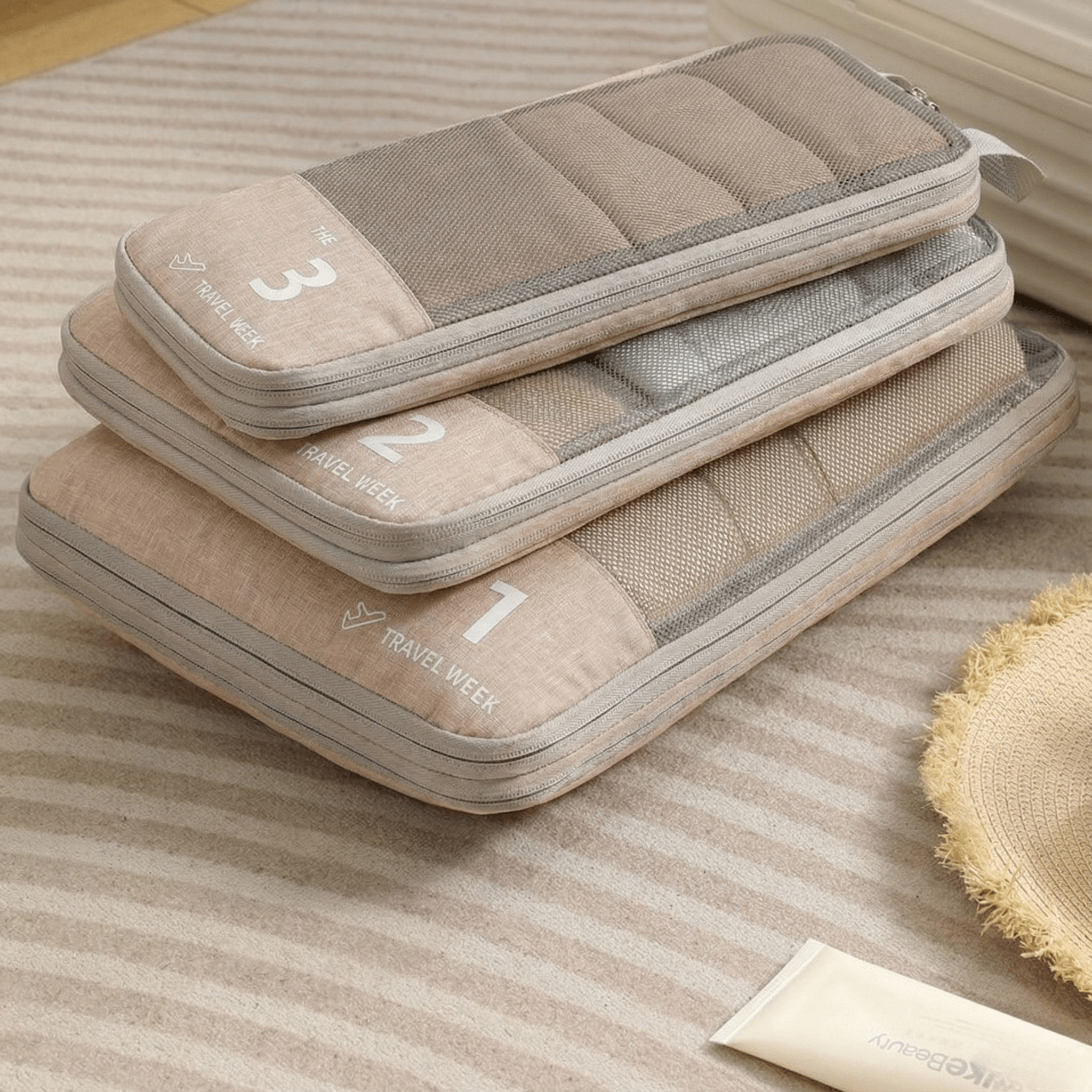 Compression Packing Cubes (Set of 6pcs)