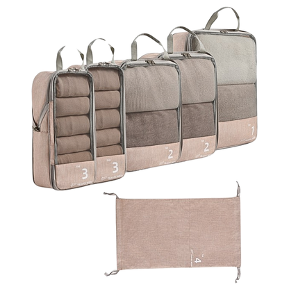 Compression Packing Cubes (Set of 6pcs)