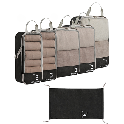 Compression Packing Cubes (Set of 6pcs)