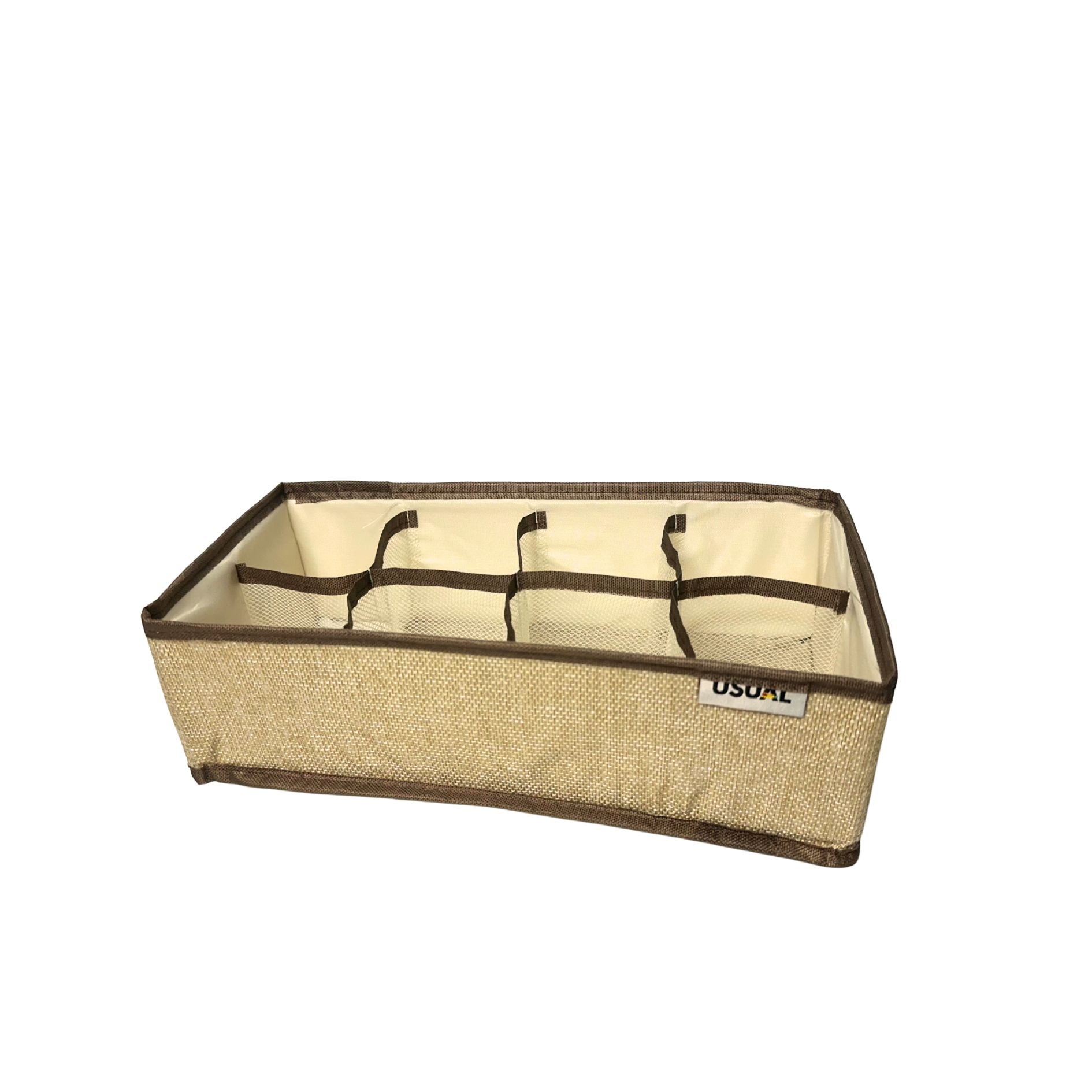 8-Pocket Linen Drawer Organizer