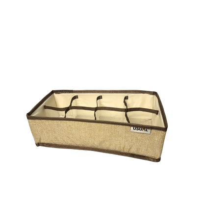 8-Pocket Linen Drawer Organizer