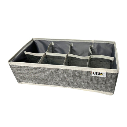 8-Pocket Linen Drawer Organizer