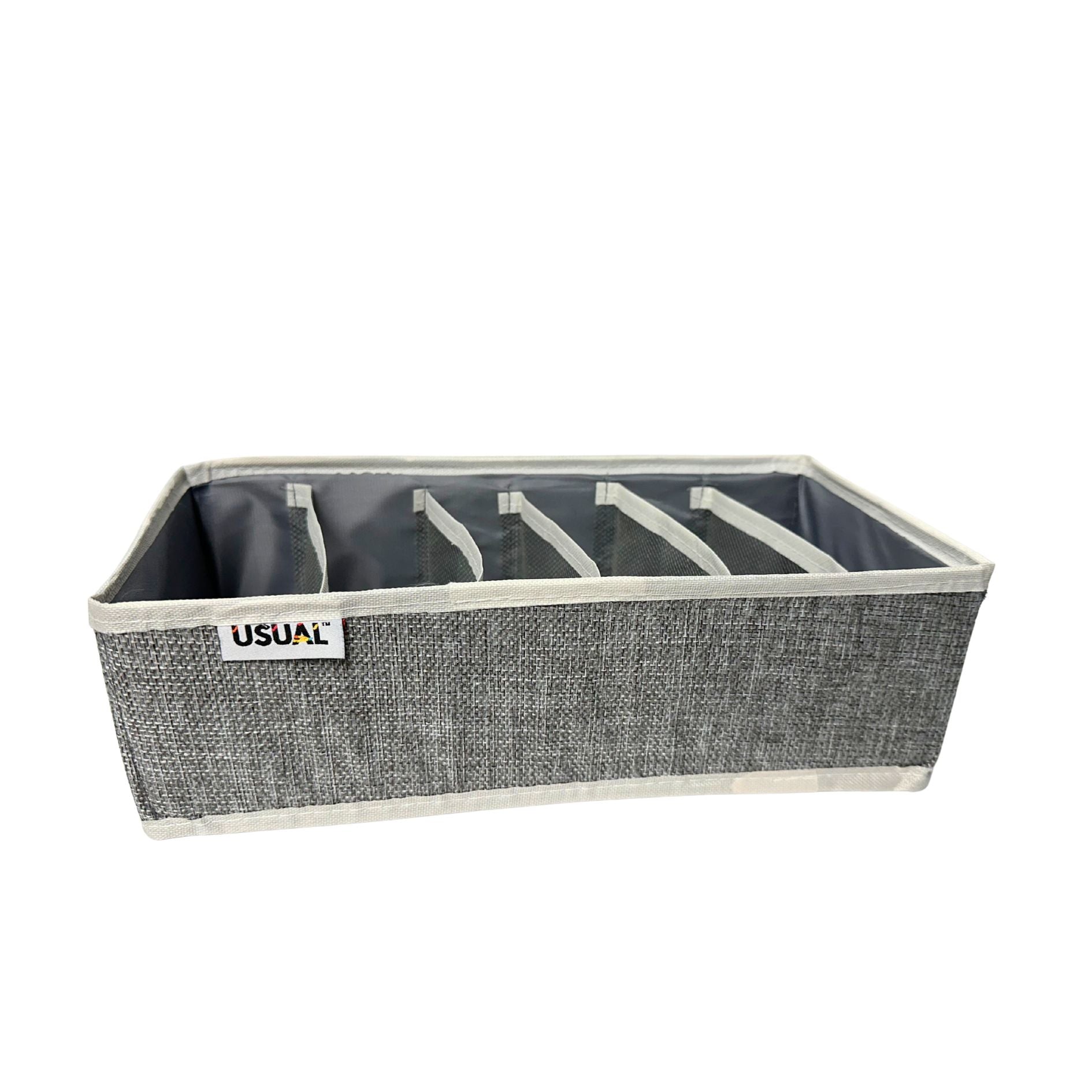 6-Pocket Linen Drawer Organizer