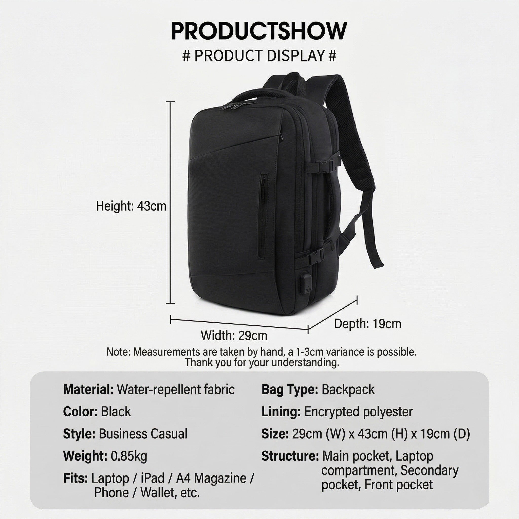 The Transit Backpack
